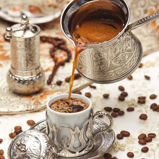 دم آوری قهوه ترک